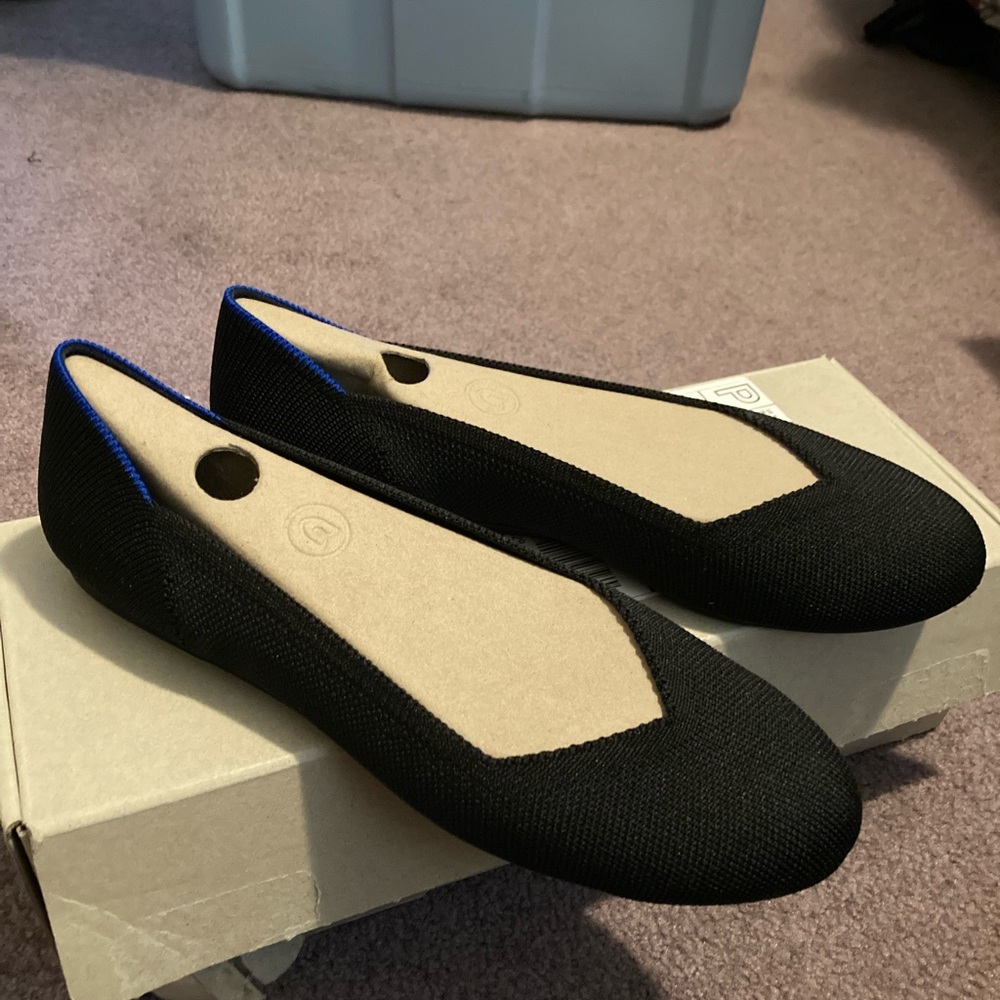 Rothy's Daily Flat - Black size 8.5